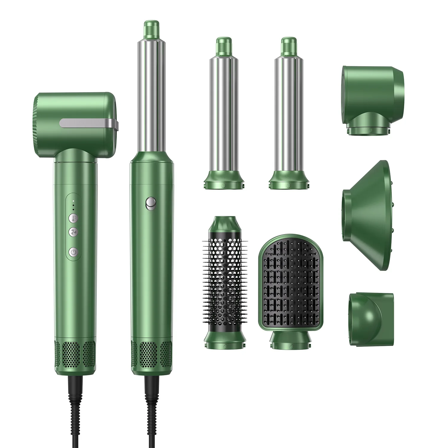 110000RPM Negative Ion Brushless, High Speed Motor Hair Dryer Set/