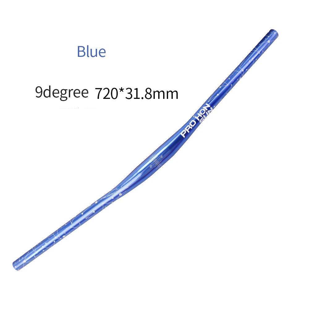 HONSUN bicycle handlebar Aluminum alloy ultralight handle bar 9 degree 720mm mountain road cycle handle bar grips bicycle parts