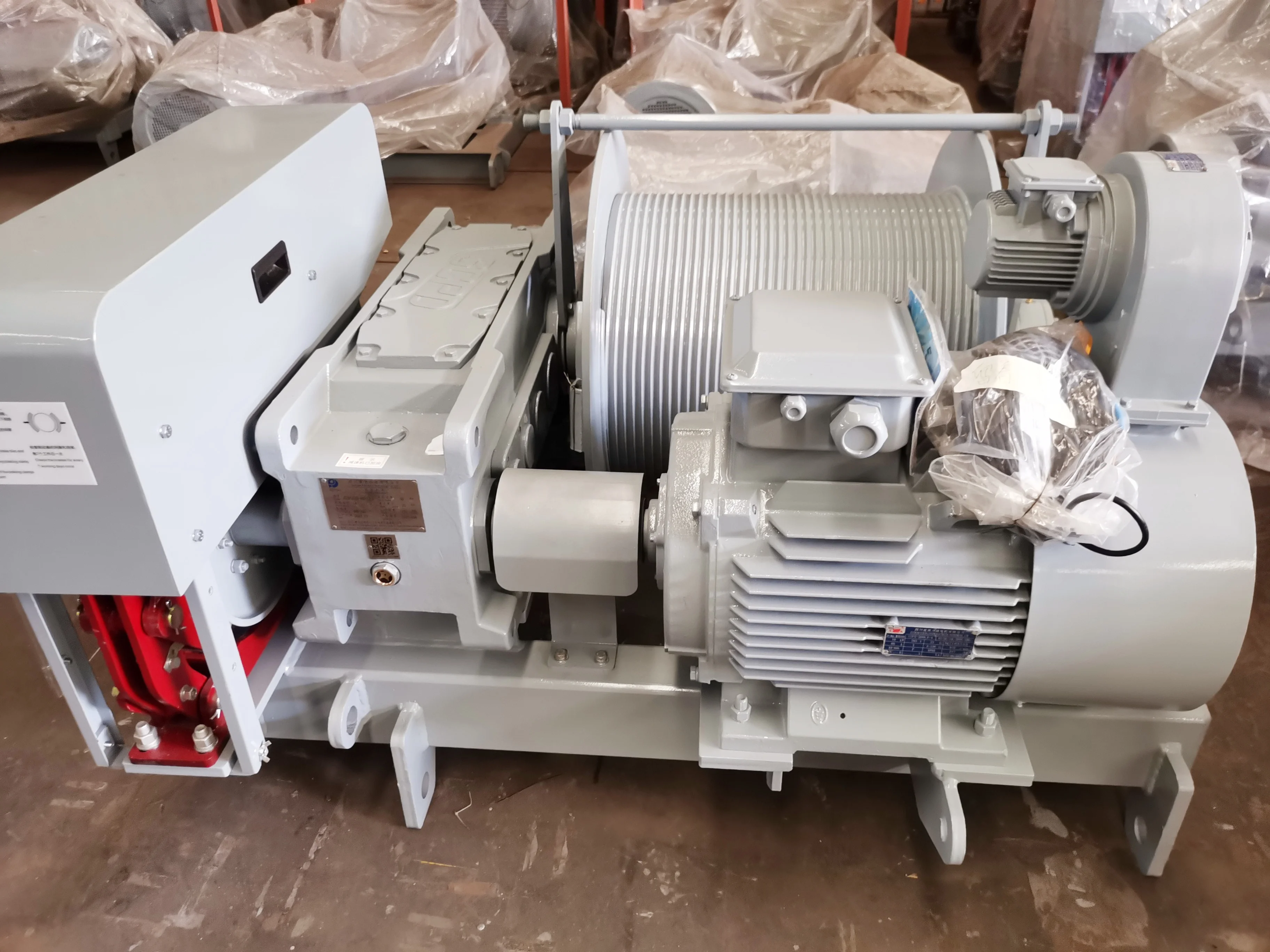 Hot Selling Trolley Luffing Mechanism Fixed Price Small Tower Crane Hoist