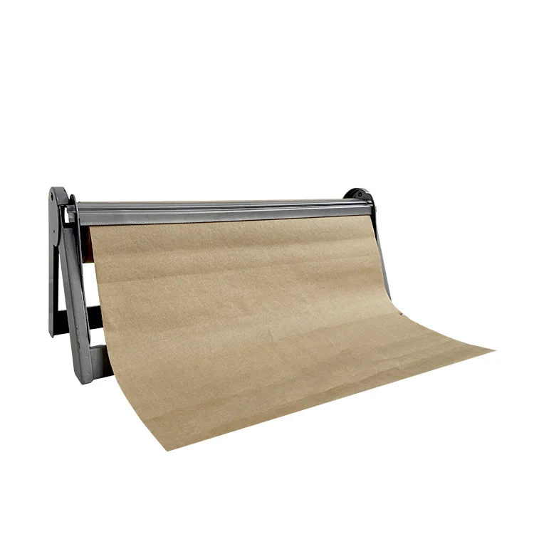 JH-Mech Customized Dispenser Cutter Gift Paper High Efficiency and Cutting Precision Powder Coated Paper Rack Cutter Dispenser