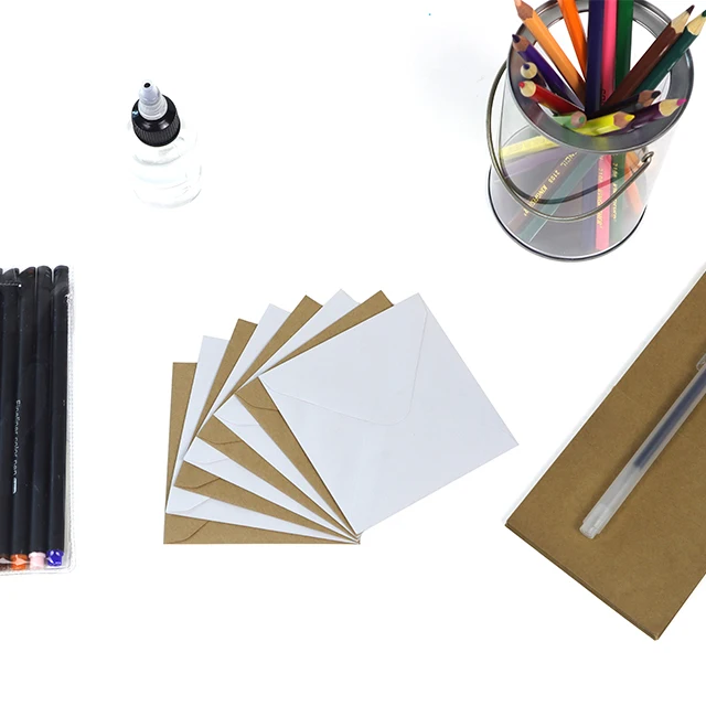 Custom printing self-adhesive pocket small card envelope