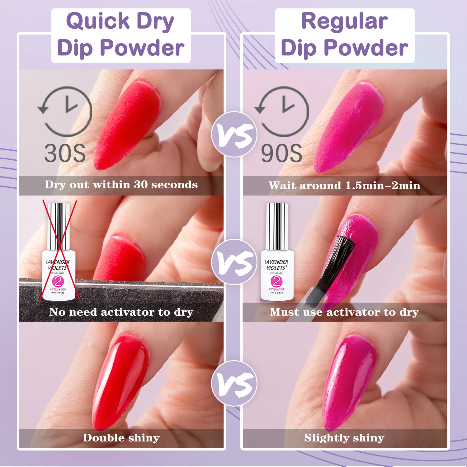 20 Colors Acrylic Dip Powder Nail Kit with Dip Liquid Set Wholesale Private Label Nail  Dipping Powder System