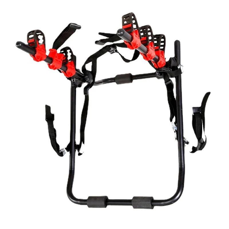Bike Racks Rear Trunk Boot Mount 3 Carrier Car Rack Portable 3 Trunk Mount Hatchback SUV or Car Sport