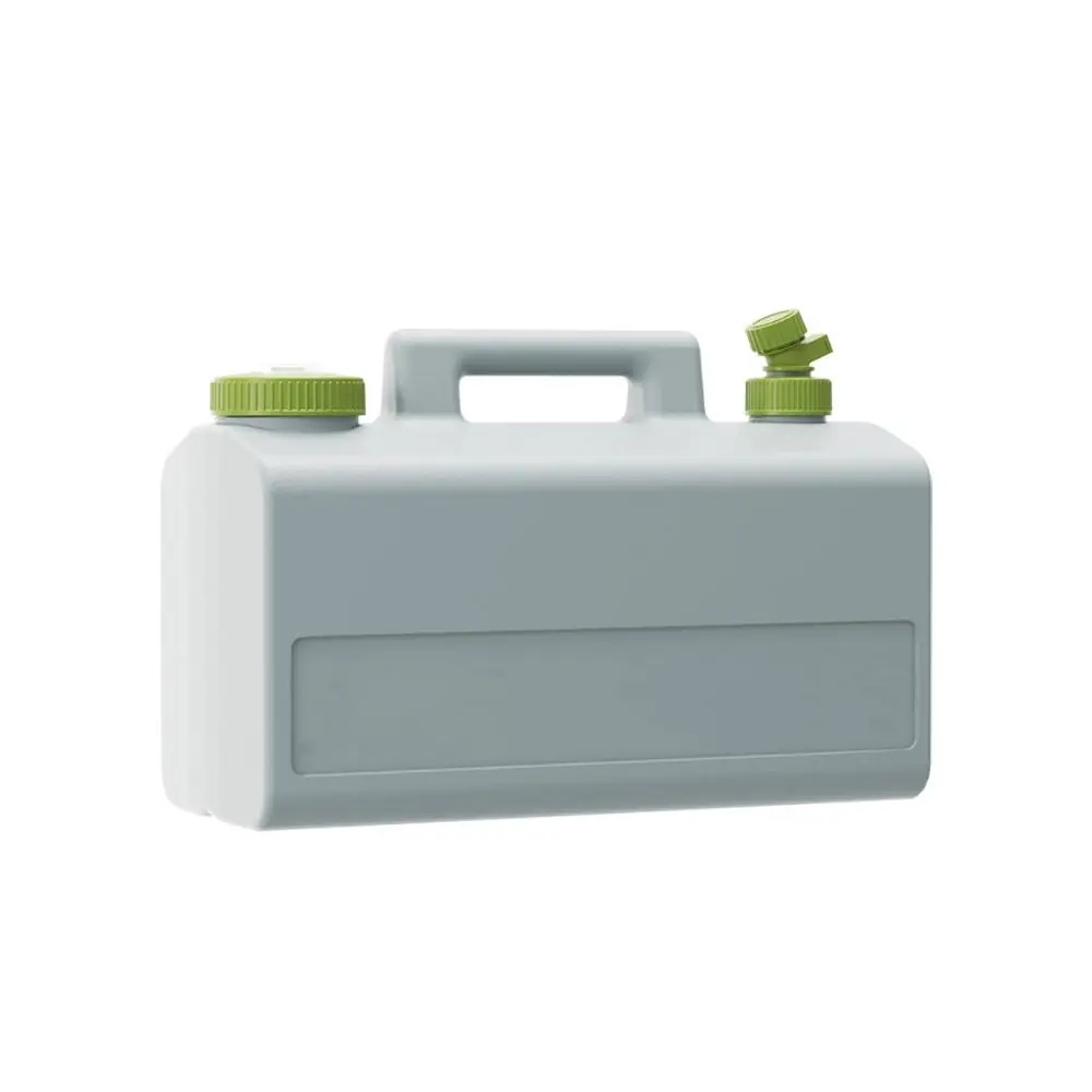 Outdoor camping portable car water storage tank with faucet food grade rectangular large capacity bucket