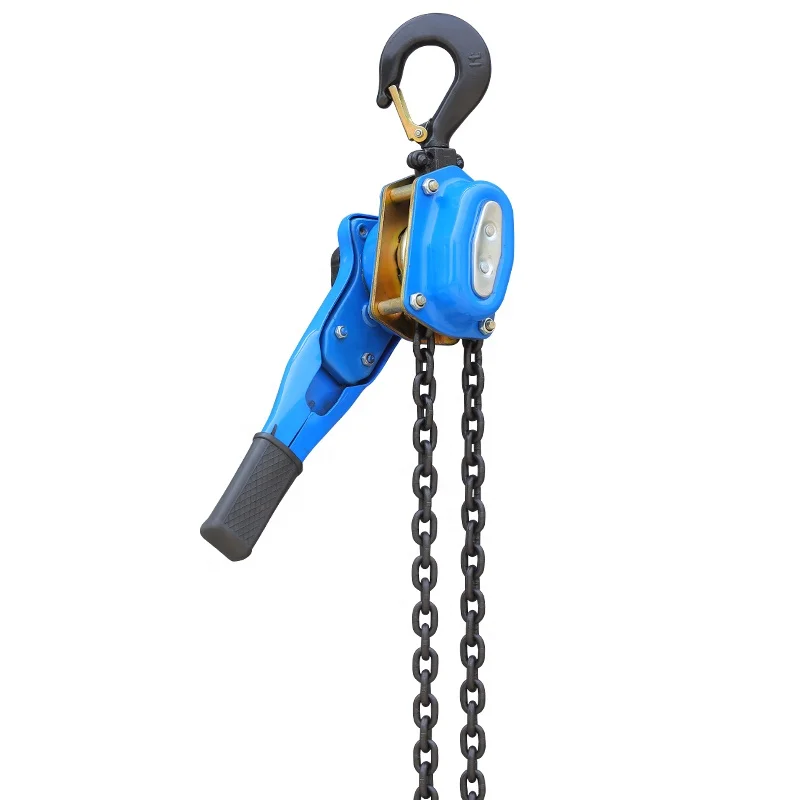 Manual hoist hand winch lever chain block VA Type lever hoist 0.8ton-6ton cheap price mini ratchet lever chain hoist