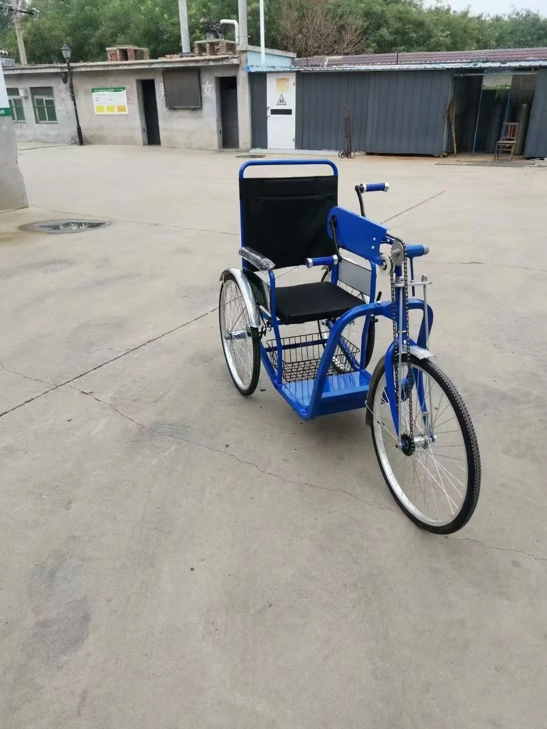 multi function handicapped  kids tricycle bikes folding tricycle manual wheelchair for disabled