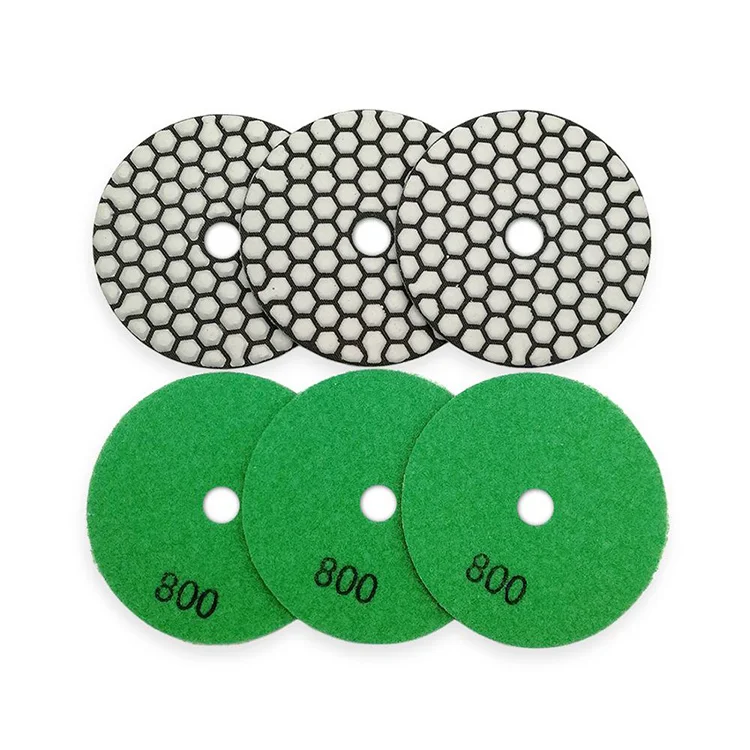 High quality durable marble polishing soft quartz face concrete floor polishing pads