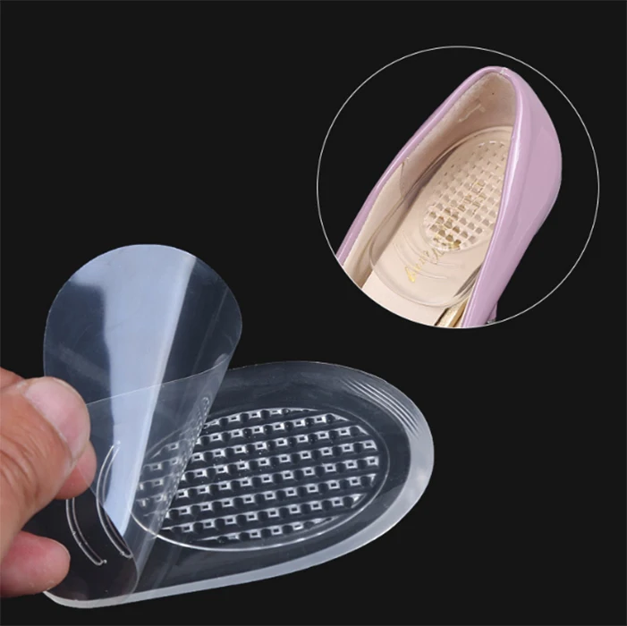 Bangni Comfortable Shock Absorption Shoe Pad Silicone Gel Heel Pad For Heel Protect