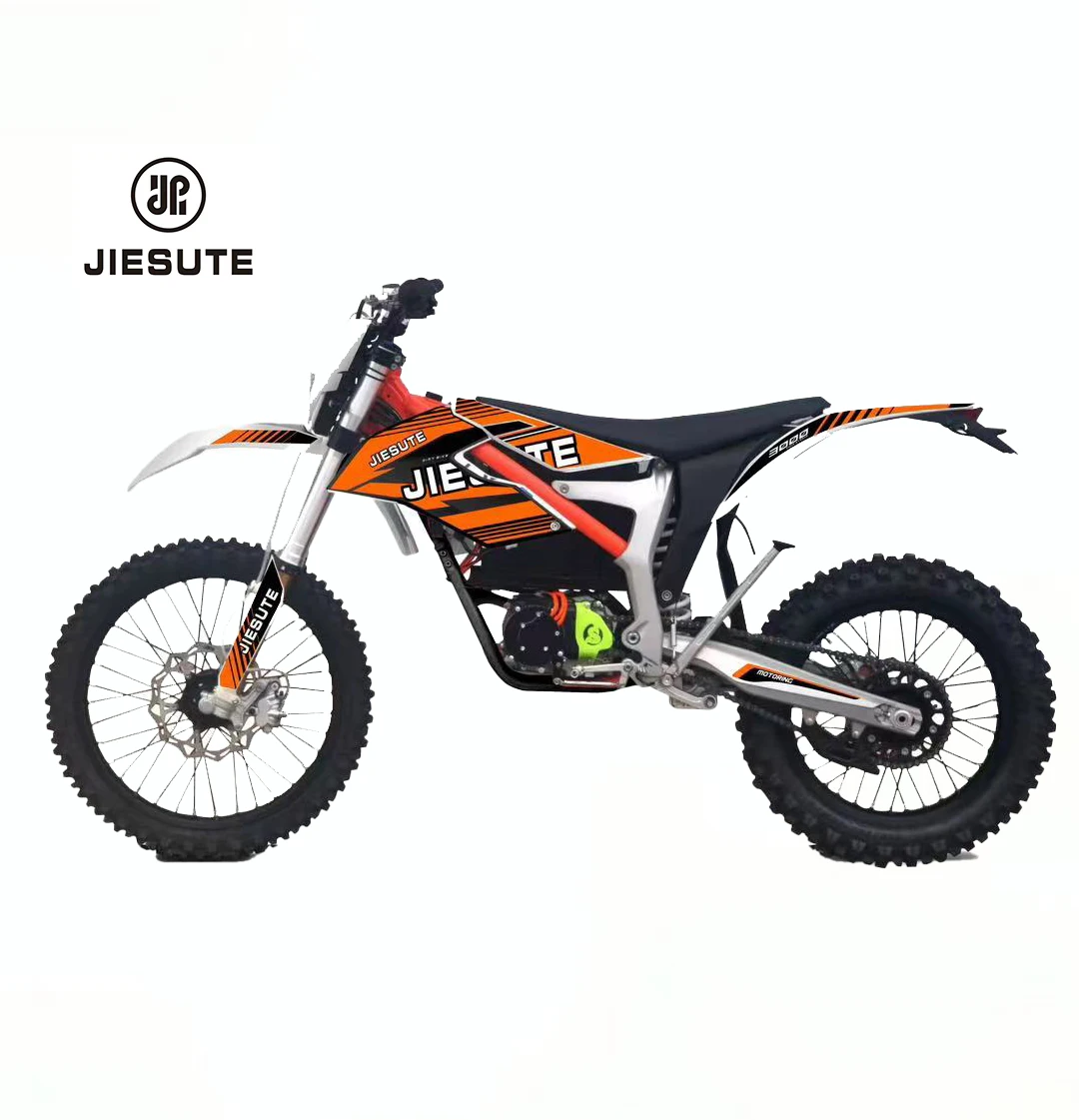 CHONGQING JIESUTE 2023 NWE New Designed Dirt Electric Bike Off-Road 72V Ebike Powerful Mountain Bicycle Motorcycle