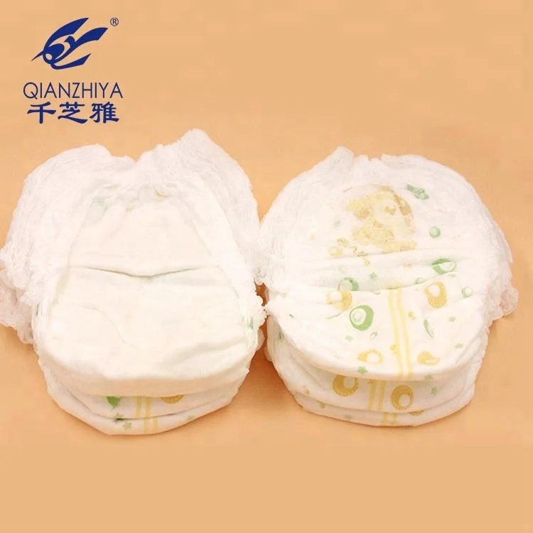High Quality Disposable Baby Diaper in Guangzhou Baby Diaper Pants Factory baby napkin