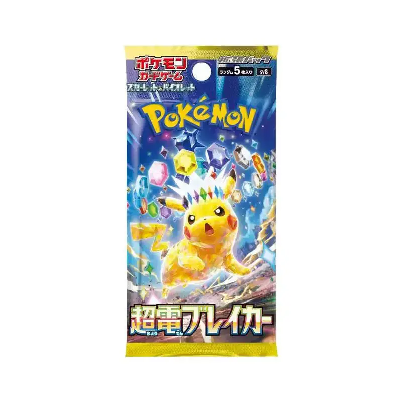 Wholesale TCG SV8 Poke  Card Japanese Edition Super Electric Breakthrough Poke Card 151 Card in Stock
