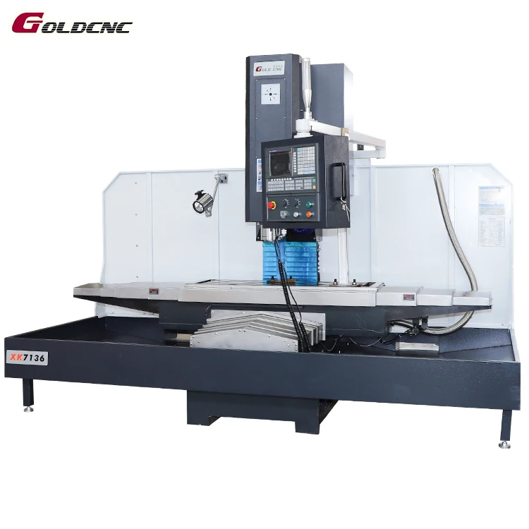 [Portuguese market]Good quality factory XK7136 cnc steel milling machine fanuc control cnc milling machine