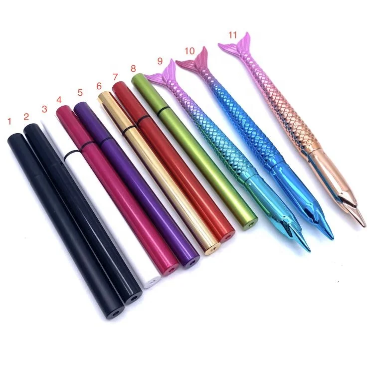 New fashion private label sticky eyelashes adhesive eyeliner glue pen no magnetic no glue lash liquid eyeliner