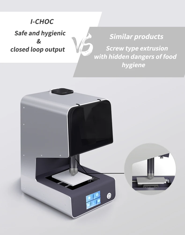 2022 factory Impresora 3d food liquid DIY chocolate Smart electronics Kitchen Appliance  making machine printer