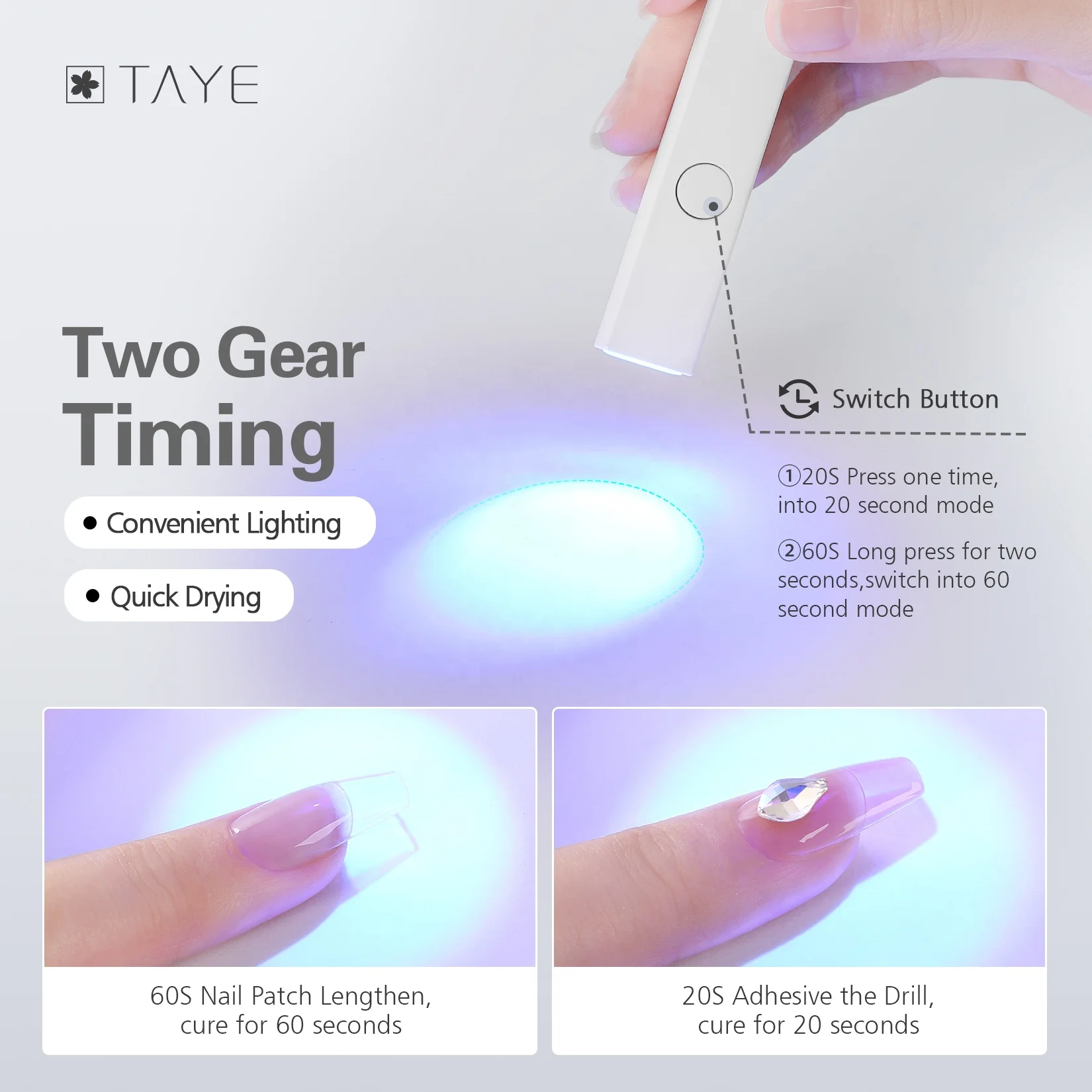 High Quality Professional Dryer UV Led Nail Lamp Gel Nail Light For Nail Polish