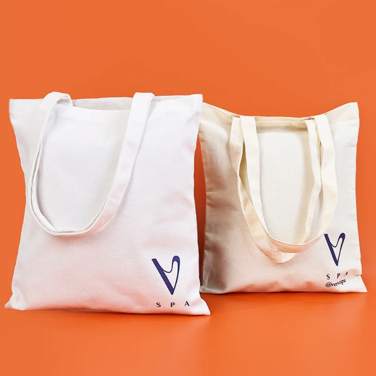 Custom Canvas Tote Bag Embroidered Cotton Fabric Bags Vintage Genuine Leather Waxed Messenger Luxury Canvas Shopping Tote Bag