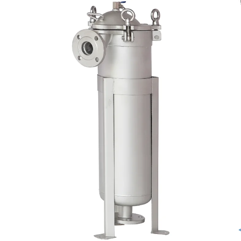 Manufacturers 1-200 micron Steel Bag Filtration Bag Dust Filter Housing On Water Treatment