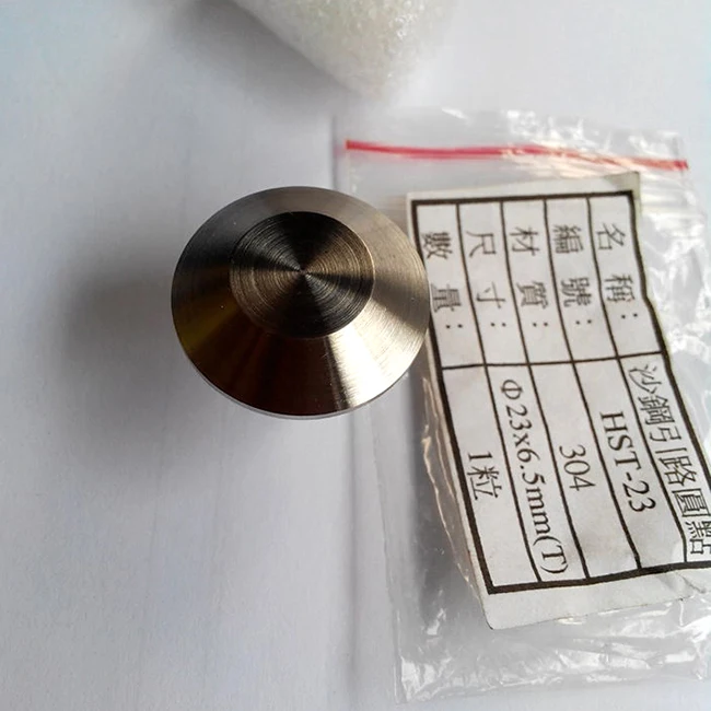 Cheap price custom anti slip blind warning 304 stainless steel tactile indicator stud paving strip