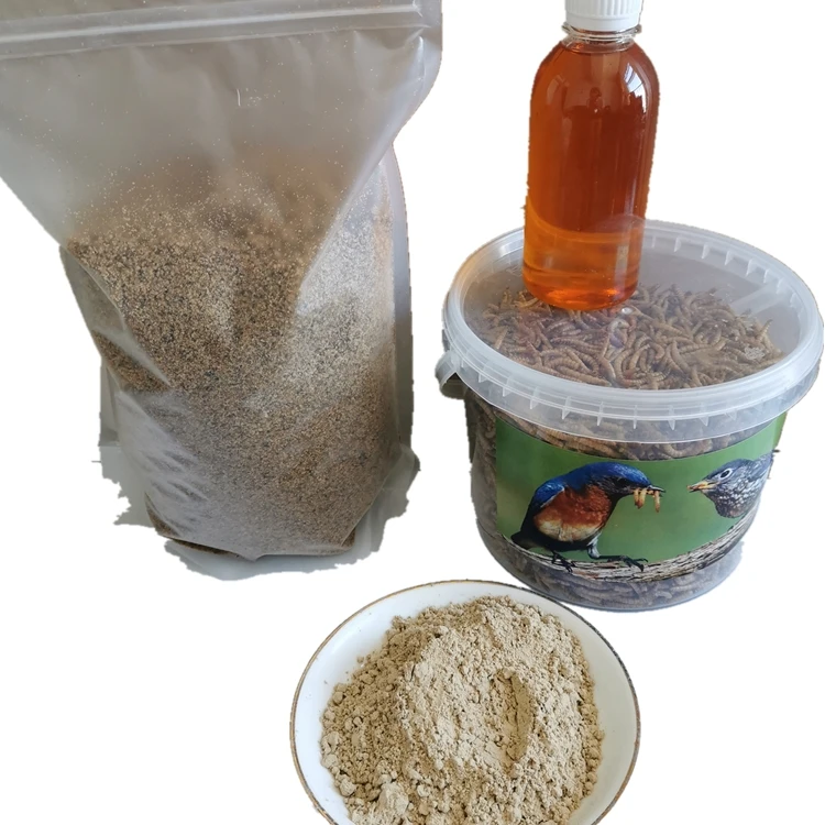 Порошок mealworm мука для рыбы протеиновый порошок