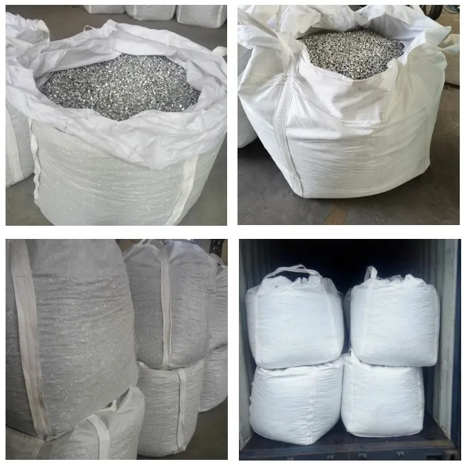 Aluminum bean 3*3mm aluminum particle pellets aluminum ball diameter 2*3mm Al99 AI97