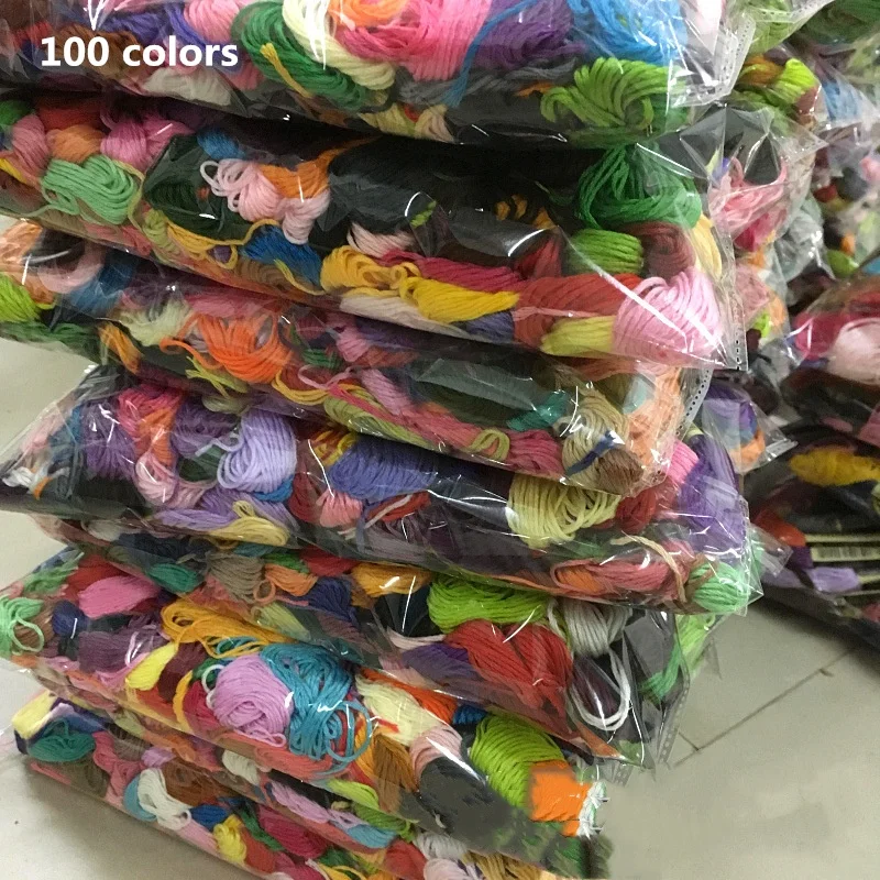 26S/2 *6 cotton  yarn count hand embroidery cross stitch  threads