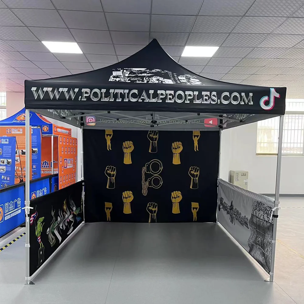 Supplier Custom Designed Vinyl Fabric Hex Frame 50mm/40mm High Quality Marquee for Dealership