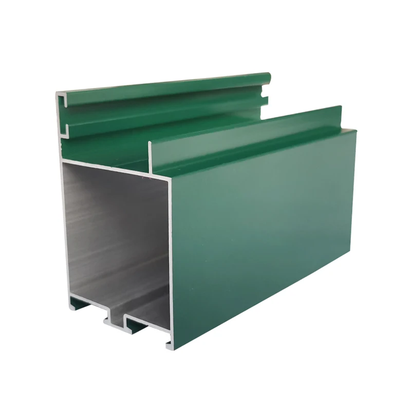 
Manufacturing clean powder coated aluminum profile for windows screen frame 