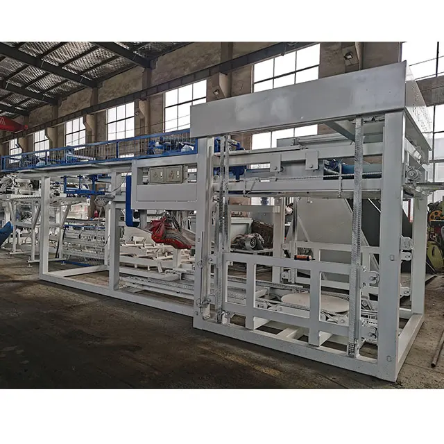 SHIYUE Automatic Brick Block Stacking Machine Block Cuber Machine For Brick Block Making Machine Production Line