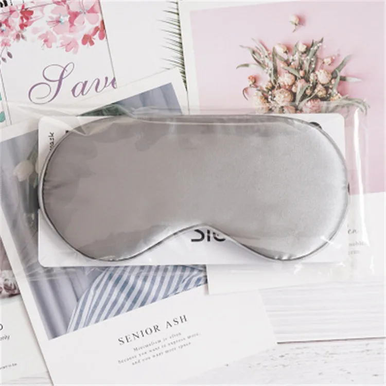  2021 комфортная шелковая маска для сна Eyemask модный уход за