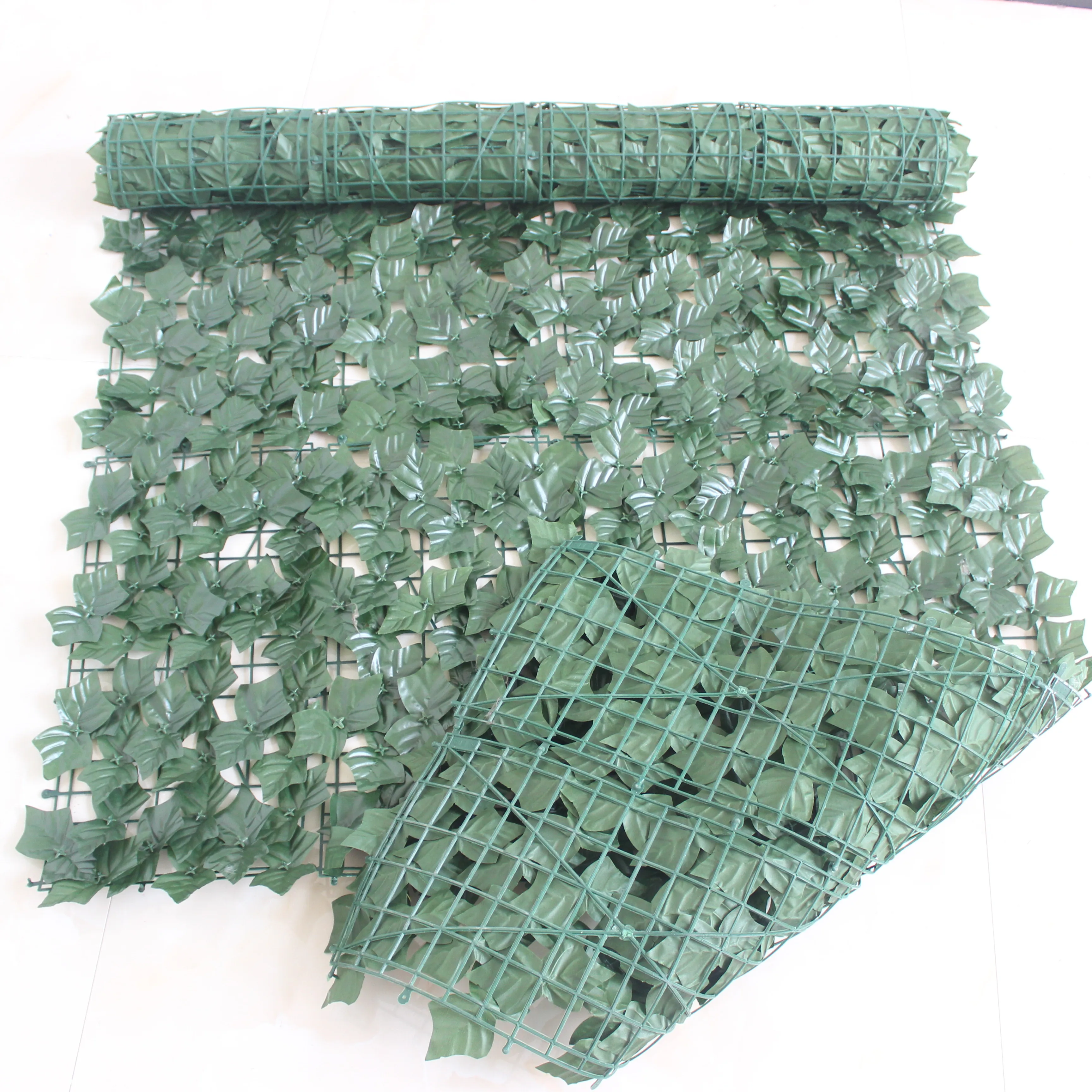 Simulazione recinzioneulation  recinzione  green fences  artificial hedge roll leaf