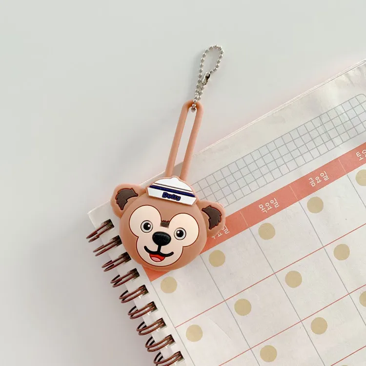 Free Shipping for Airtag Case Hello kitty Monster Inc University Daisy Donald duck Key chian Locator GPS Tracker