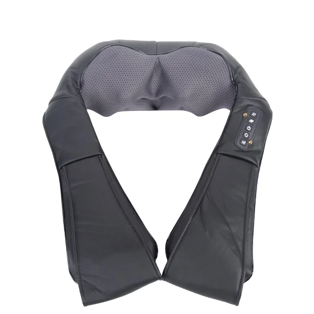 LUYAO Cordless Handheld Massager Portable Massage Device Shiatsu 2 in 1 Back Neck Massager with heat