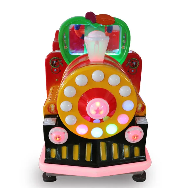 LYER2143 locomotive coin operated train, coin operated train ride with spring, best sale amusement train on stock