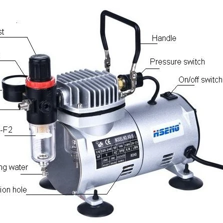 airbrush compressor mine compressor de pintura airbrush gun airbrush kit