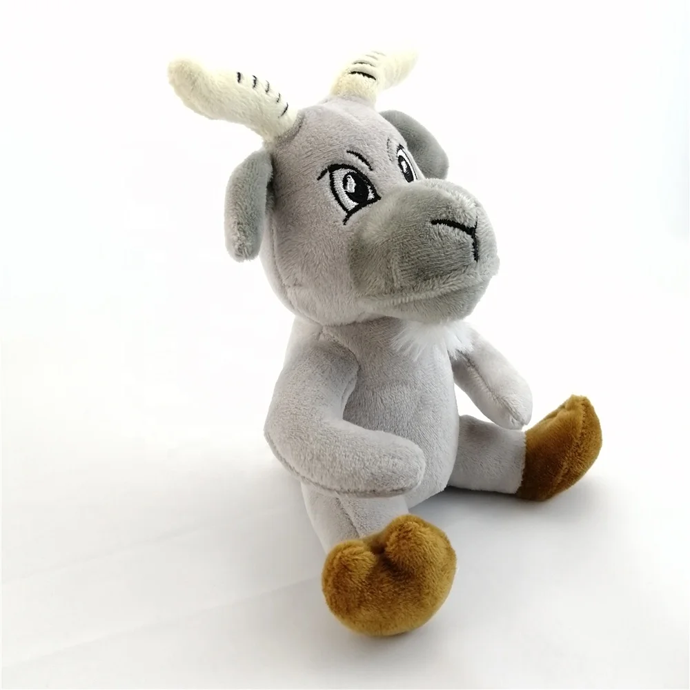 Cute Holiday Gift Children Play Baby Sheep Plush Toy Lovely Plush Super Soft Sheep Doll EN71 Popular Grey Stuffed Goat Toys
