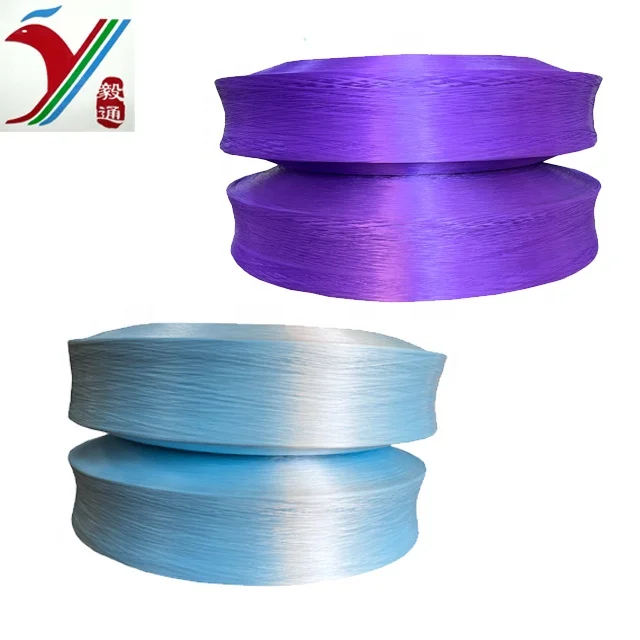 450D grs recycled hollow pp yarn hollow polypropylene yarn from China manufacturer