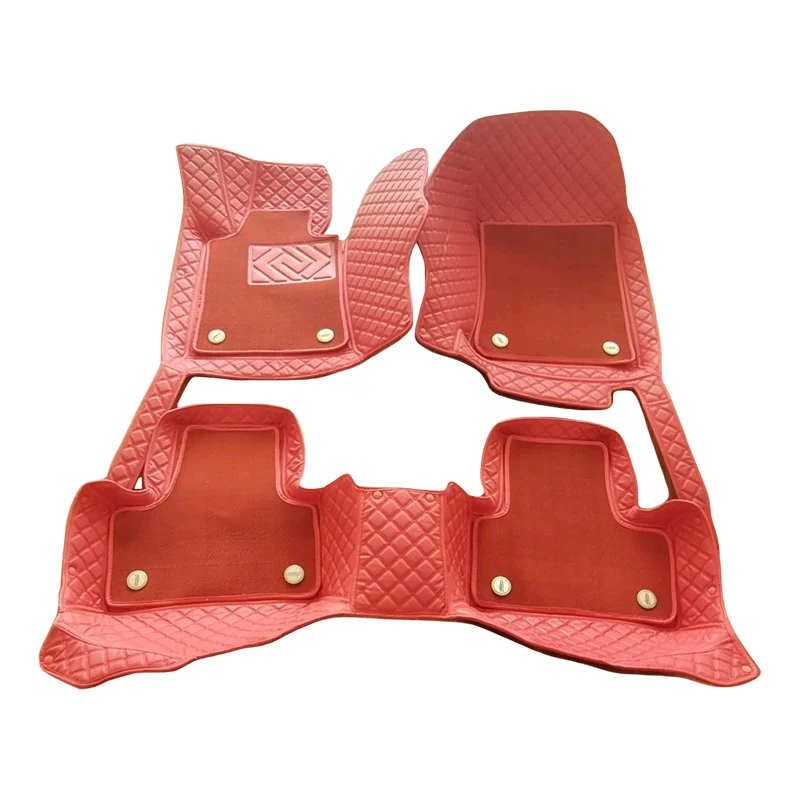 WING Factory Sale Full Set 5D 7D Anti Slip Waterproof Leather Custom Car Mat For Volkswagen/Toyota/Jeep/Gmc