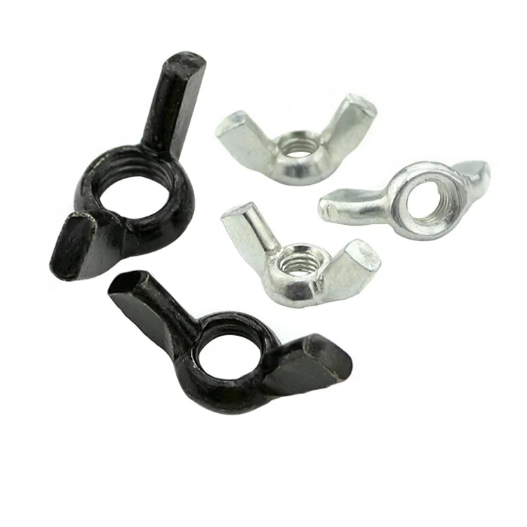 304 316 Wing Nut Butterfly Screwed Stainless Steel  Din 314 Wing Nuts Standard Butterfly Wing Nut