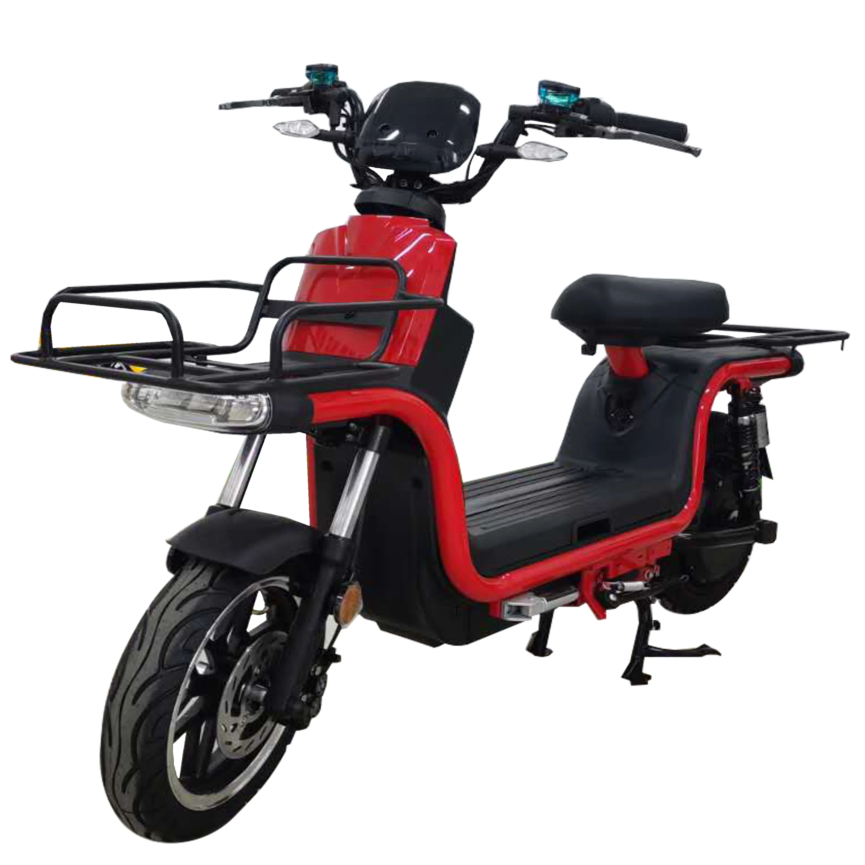 48V 800W motor with 30ah lithium battery electric motorcycle scooter long range delivery electric vehicle for food pizza
