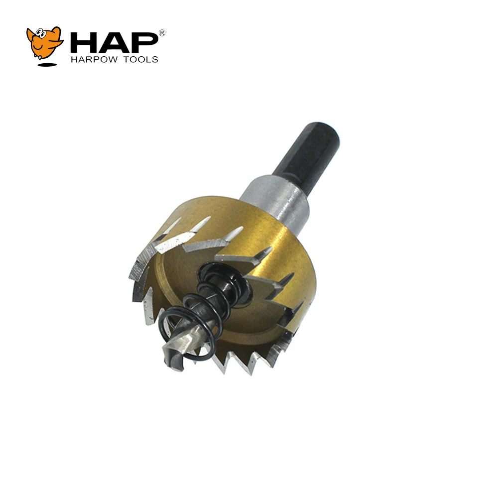 Hardware Tool Hole Saw Cutter Cast Iron Metal Drilling HSS Hole Saw Core Drill Bit with Drilling Depth 3mm