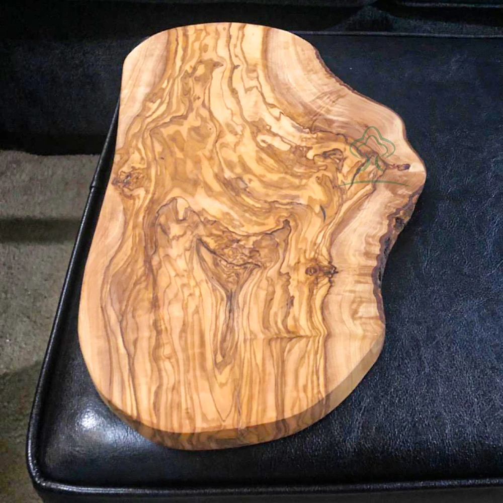 Handmade Olive Wood Cutting Board Kitchen Chopping Board 100% Olive Wood Cheese Bread Serving Board
