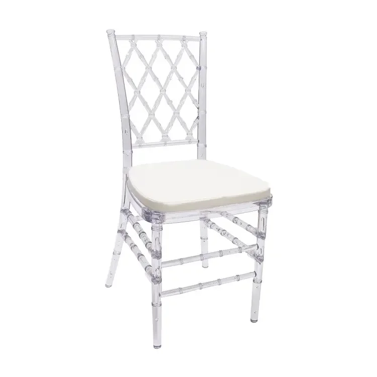 Wholesale China Acrylic Grid Chair Modern bar Banquet and Event Chairs for Outdoor Use Tiffany Style on Sale