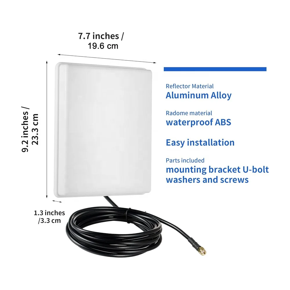 Long Directional Panel Outdoor antenna wifi long range outdoor wall-mounted antenna wifi extender outdoor long range antenna