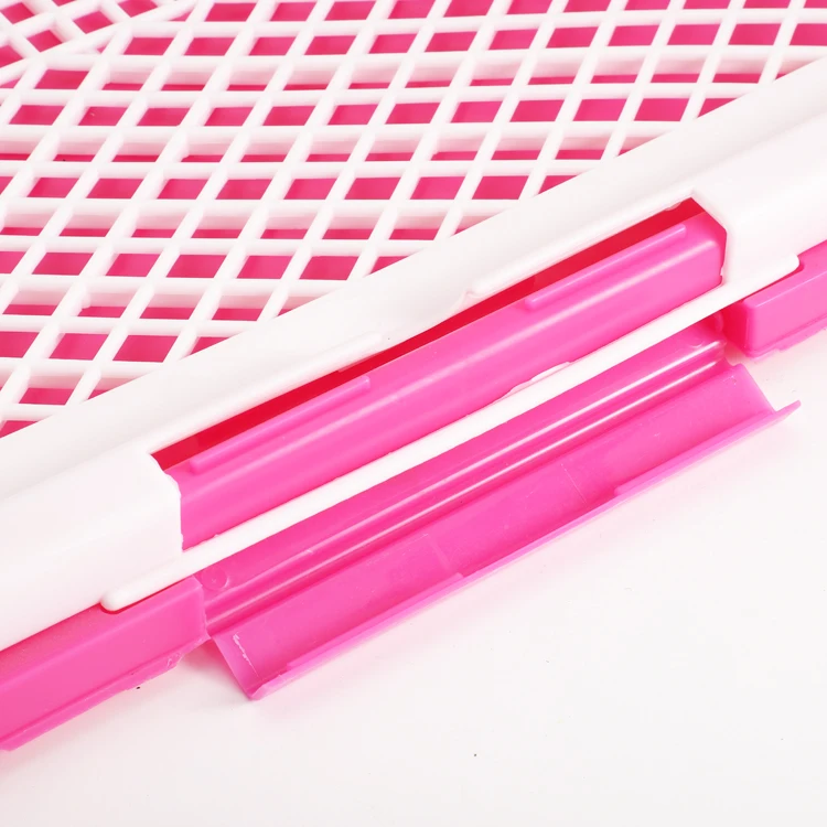 Factory Wholesale Plastic Flat Dog Potty Pee Pad Portable Urine Toilet for Dogs Dog Supplies Cleaning Tool for Pets