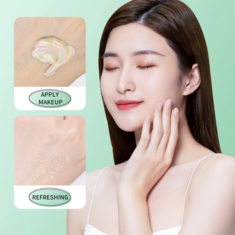 OEM ODM SADOER JOMTAM 3colors Whitening Moisturizing Foundation Makeup Face Primer