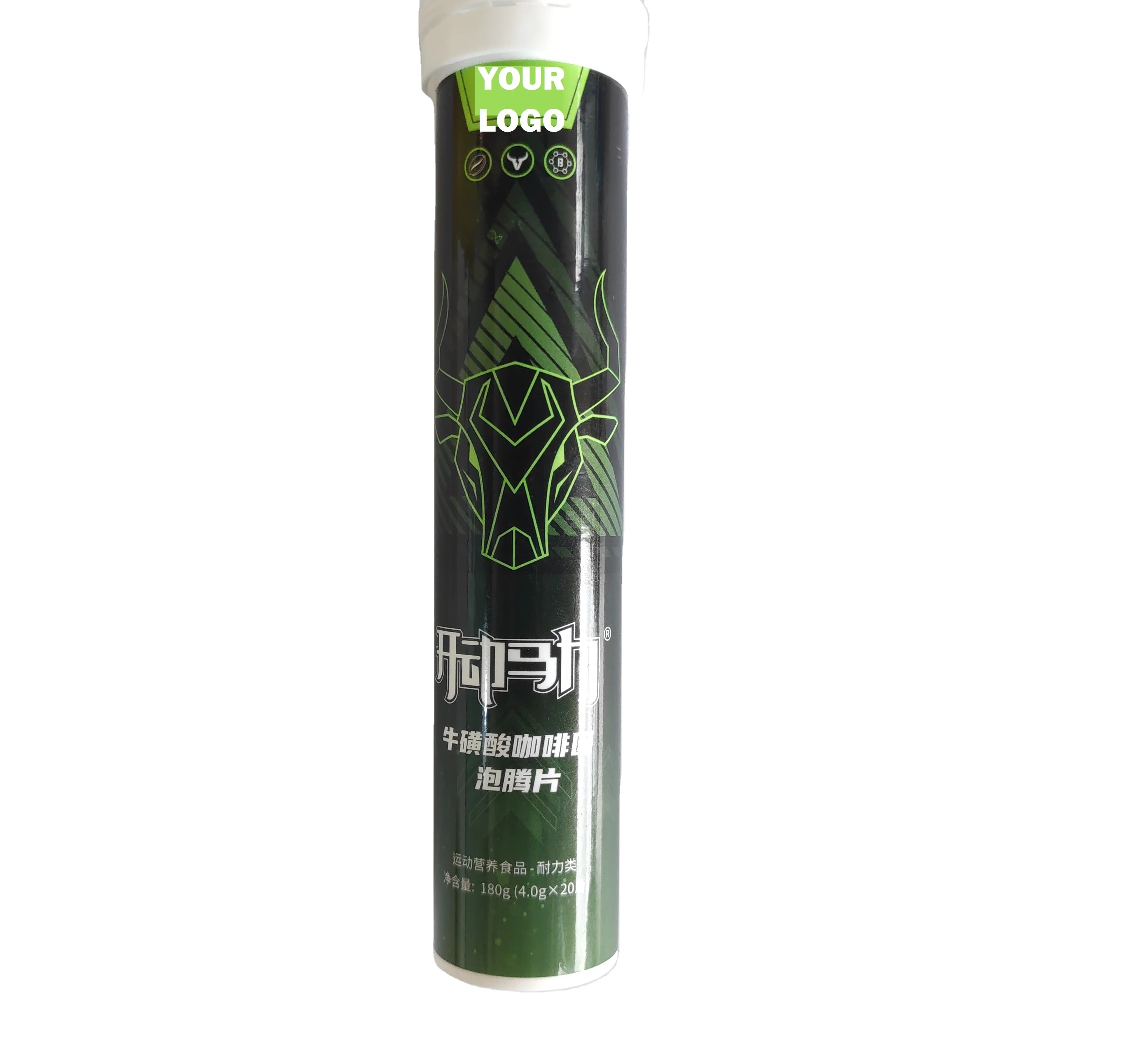 Taurine Caffeine Effervescent Tablets Custom Formula 20 Tablets OEM