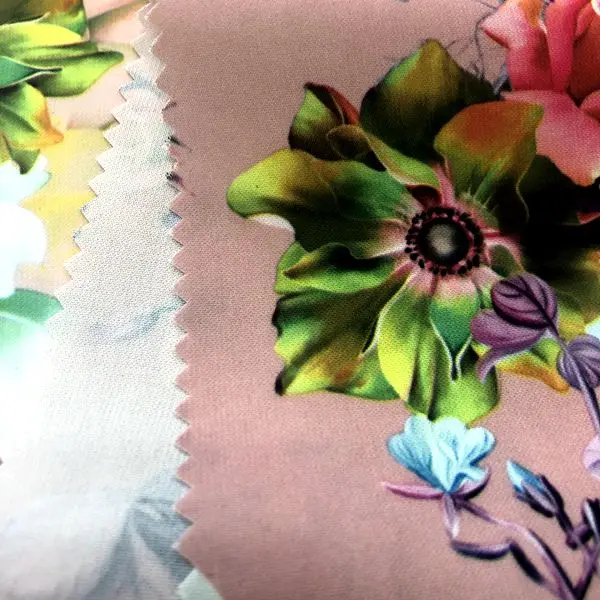 Shaoxing Textile Hot Sale 100% Polyester Printed Wool Peach Indonesian Dress Fabrics,Polyester Wool Peach Fabric For Arab