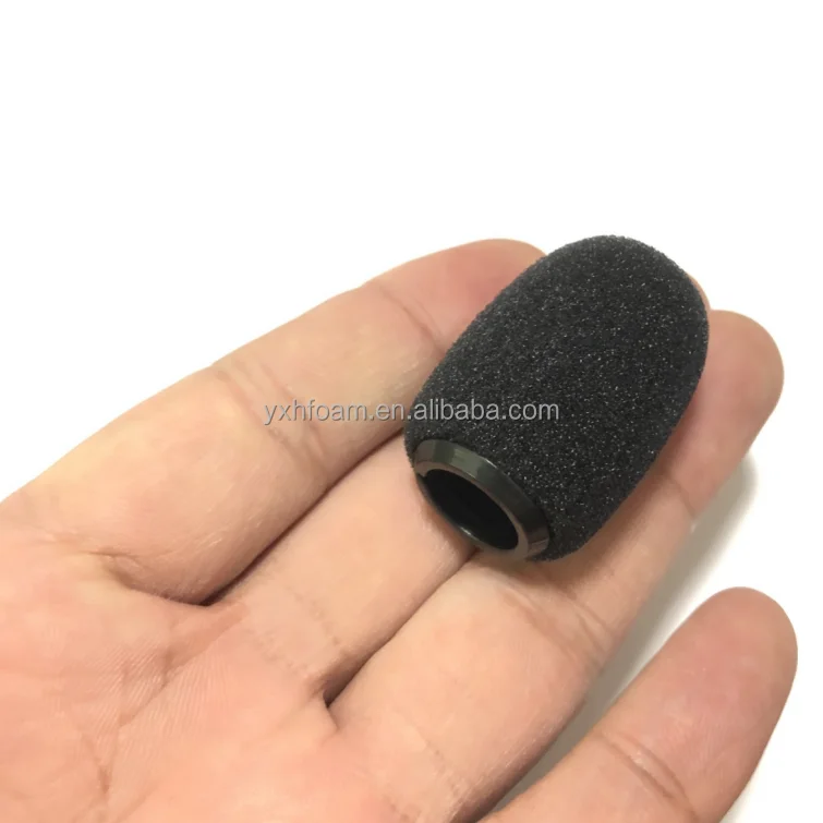 36*23*11MM small Mic Foam Windscreen mini covers mini mic sponge ball mic cover for Shure Bate98 MX412 MX418 WB98 Microphone