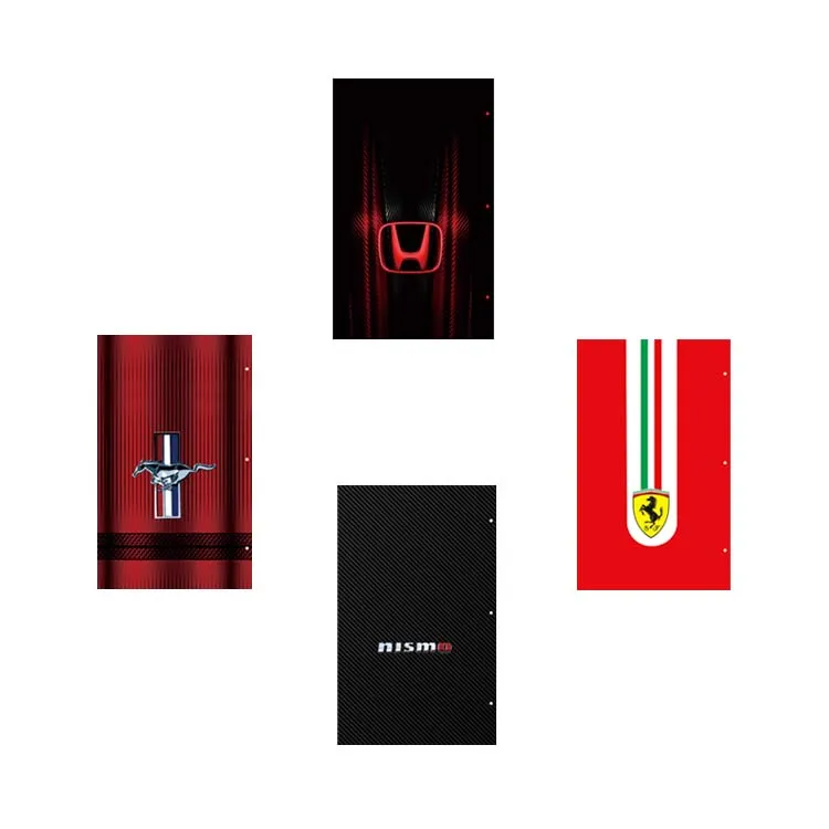 Lensun For iPhone 12 Pro Max Note 10 Plus iPhone Back Sticker Skin,For Mi 11 Mobile Back Logo Sticker