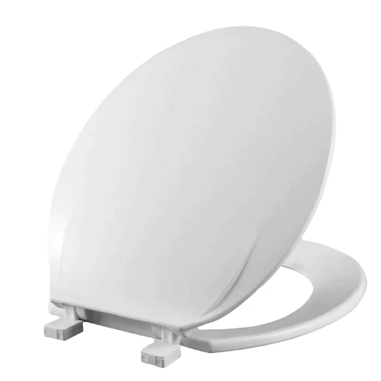 WC Accessories High Quality Cheap 17' PP Toilet Seat Cover for Bathroom Plastic Round Lid